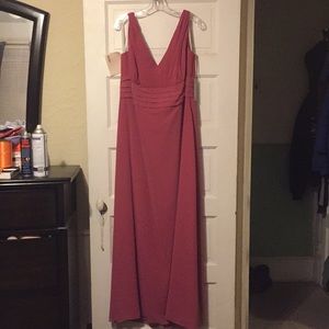 Rose glow wtoo bridesmaid prom gown 20x gorgeous!